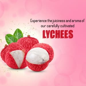 Lychee business image
