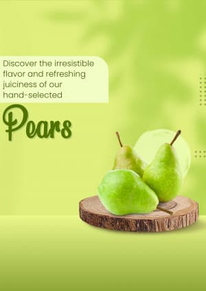 Pear business banner