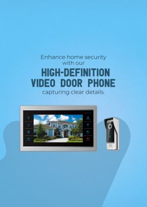 Video Door Phone Installation flyer