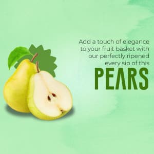 Pear business flyer