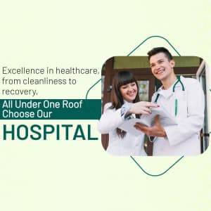 Hospital business banner