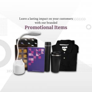 Promotional gift business flyer