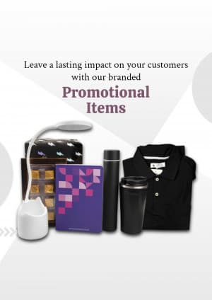Promotional gift business template
