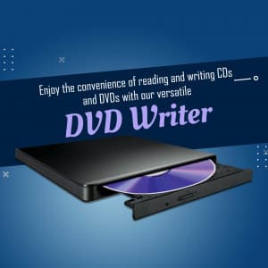 DVD Writer promotional poster