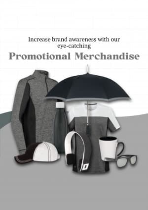 Promotional gift marketing poster