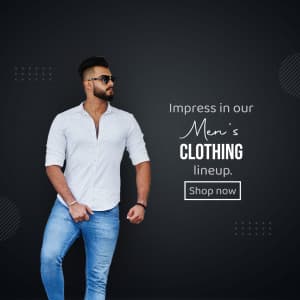 Men Clothes business image