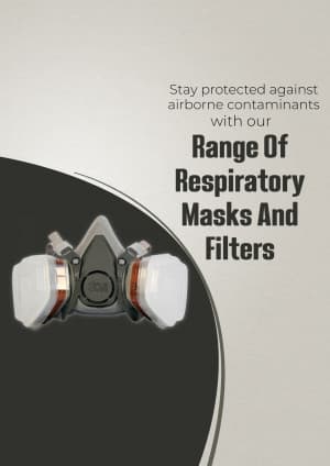 Respiratory Protection business flyer