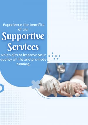 Supportive services flyer