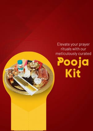 Pooja Kit business template