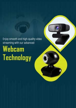 Webcam flyer