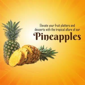 Pineapple instagram post