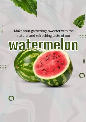 Watermelon business video