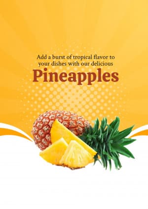 Pineapple business template