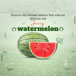 Watermelon business image