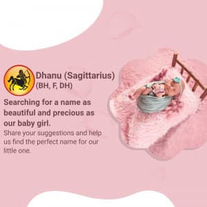 Baby Girl names suggestion banner