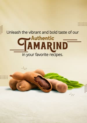 Tamarind business template