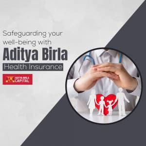 Aditya Birla Health Insurance marketing poster