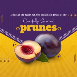 Prunes business banner
