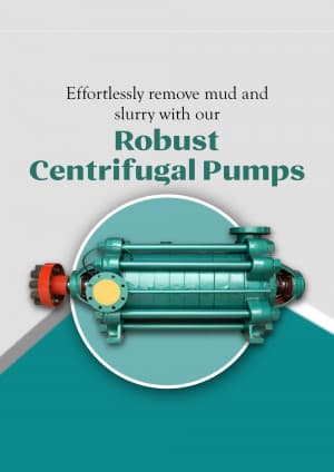 Centrifugal Mud Pump business template