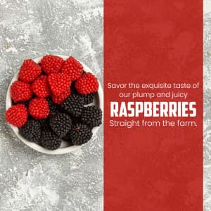 Raspberry marketing post