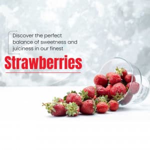 Strawberries business post