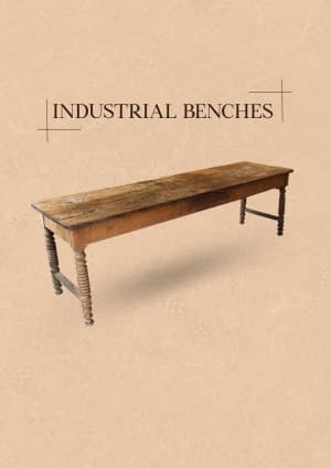 Industrial Furniture promotional poster