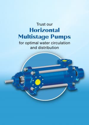 Horizontal Multistage Pumps business banner