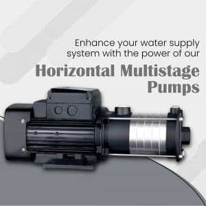 Horizontal Multistage Pumps business flyer