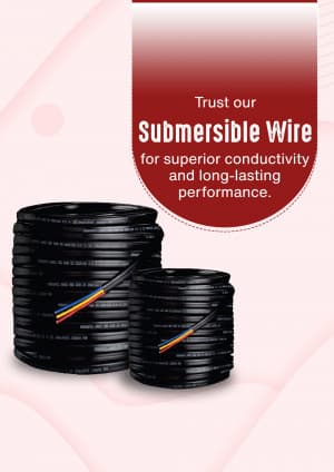 Submersible Wire promotional poster
