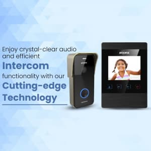 Intercom System promotional template