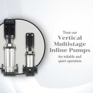 Vertical Multistage Inline Pumps instagram post