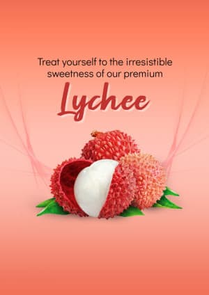 Lychee business template