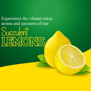 Lemon instagram post