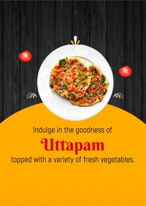 Medu Vada & Uttapam template