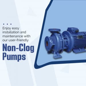 Self priming Mud Pumps promotional template