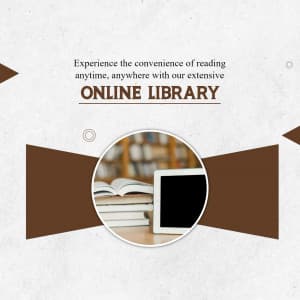 Online Libraries business template