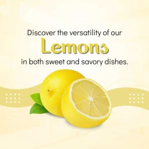 Lemon marketing post