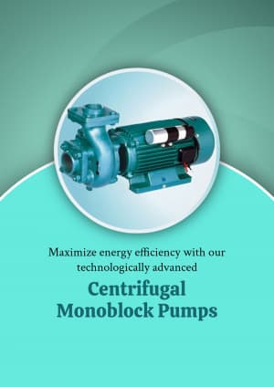 Centrifugal Monoblock pump business video