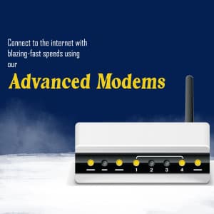 Modem marketing post