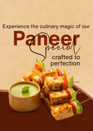 Paneer Special marketing post