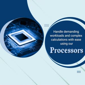 Processor marketing post