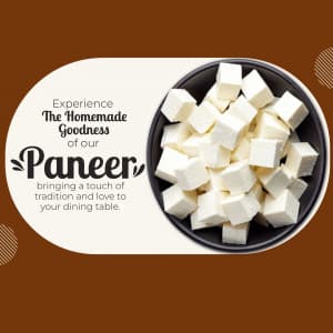 Paneer promotional post