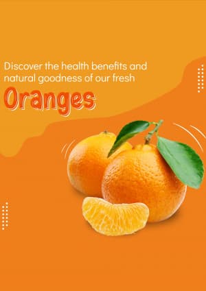 Orange business banner