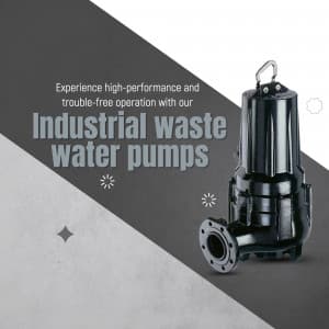 Industrial Waste Water Pump instagram post