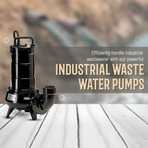 Industrial Waste Water Pump marketing post