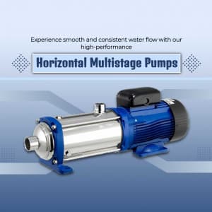 Horizontal Multistage Pumps promotional template
