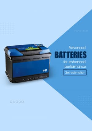 Battery business template