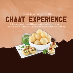 Chaat marketing post