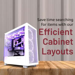 Cabinet promotional template