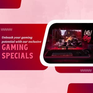 Gaming Special business template